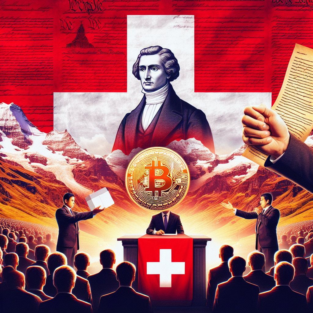 Swiss Lawmaker Advocates for Referendum to Integrate Bitcoin into Constitution