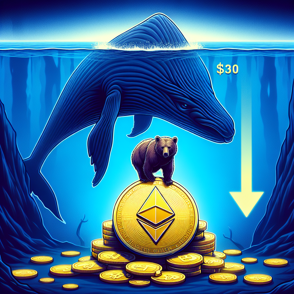 ETH Struggles Under Bearish Pressure as Whale Activity Declines – Is a Drop Below $3,000 on the Horizon?