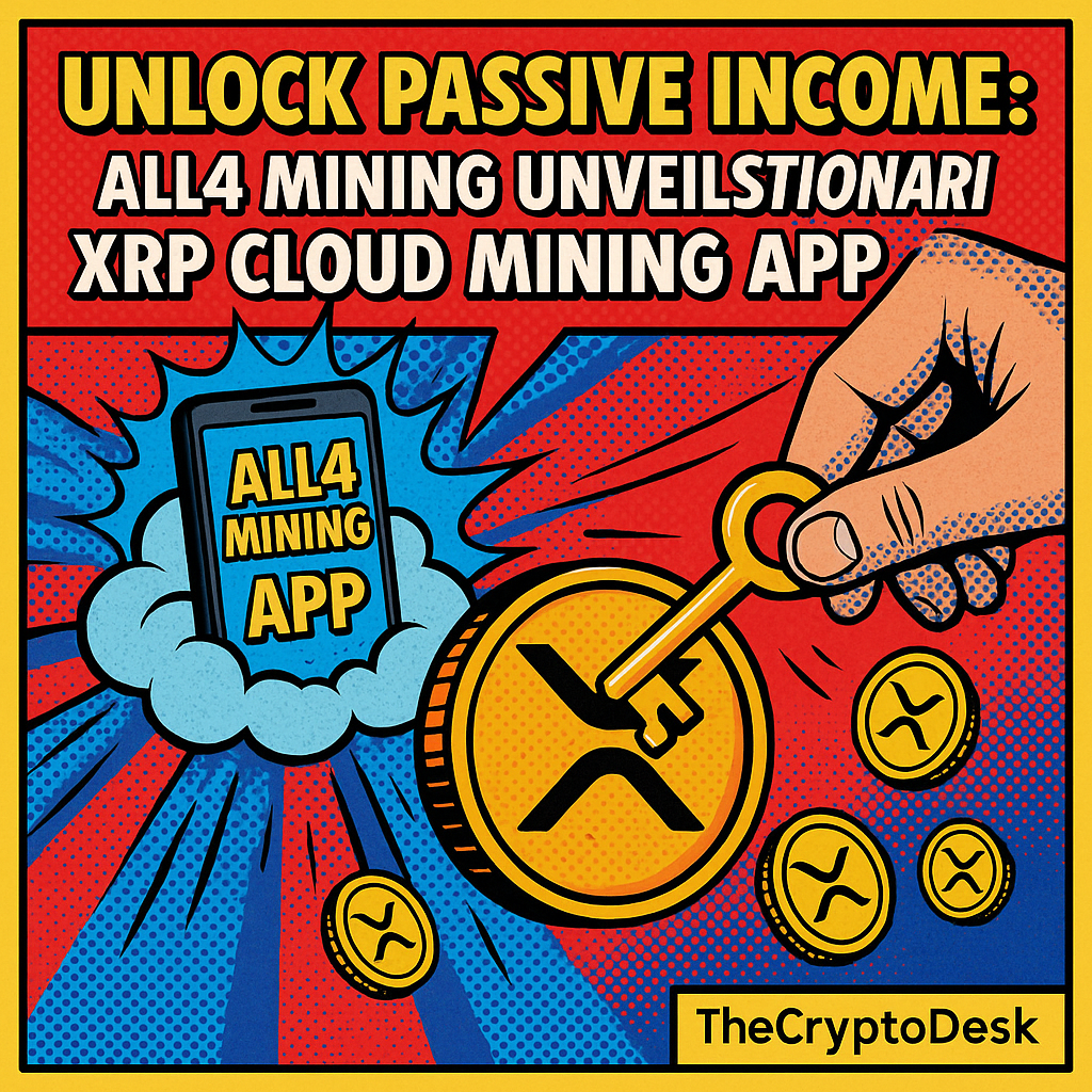Unlock Passive Income: ALL4 Mining Unveils Revolutionary XRP Cloud Mining App!