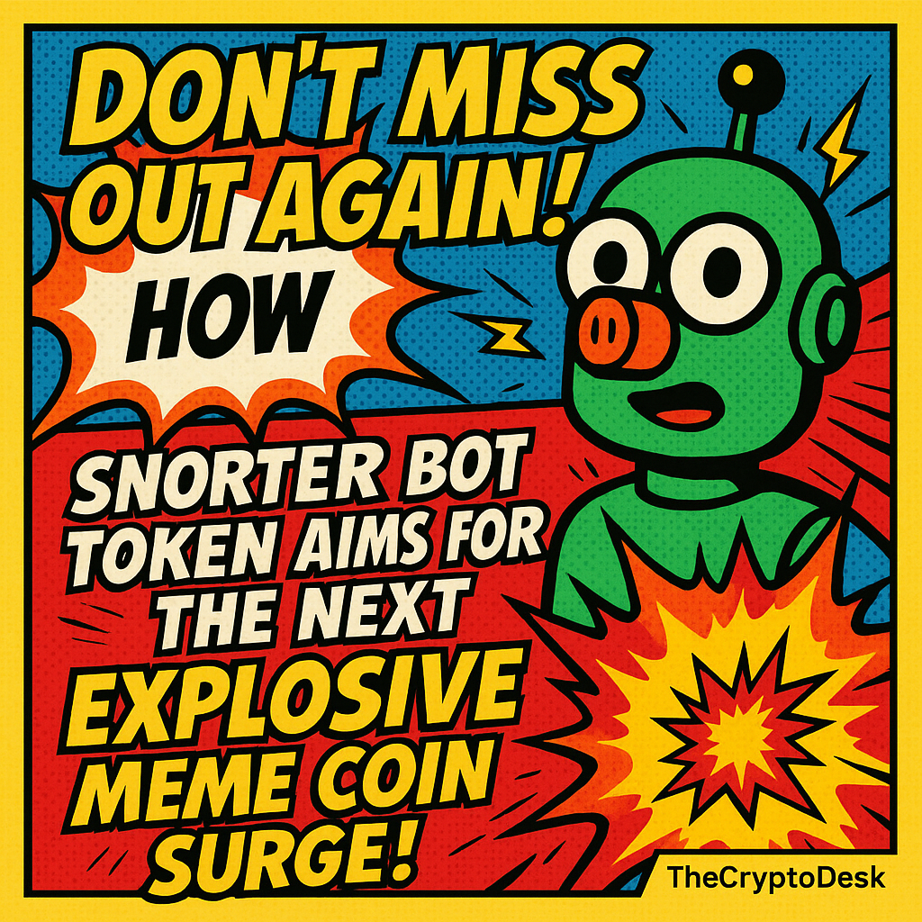 Dont Miss Out Again: How Snorter Bot Token Aims for the Next Explosive Meme Coin Surge!