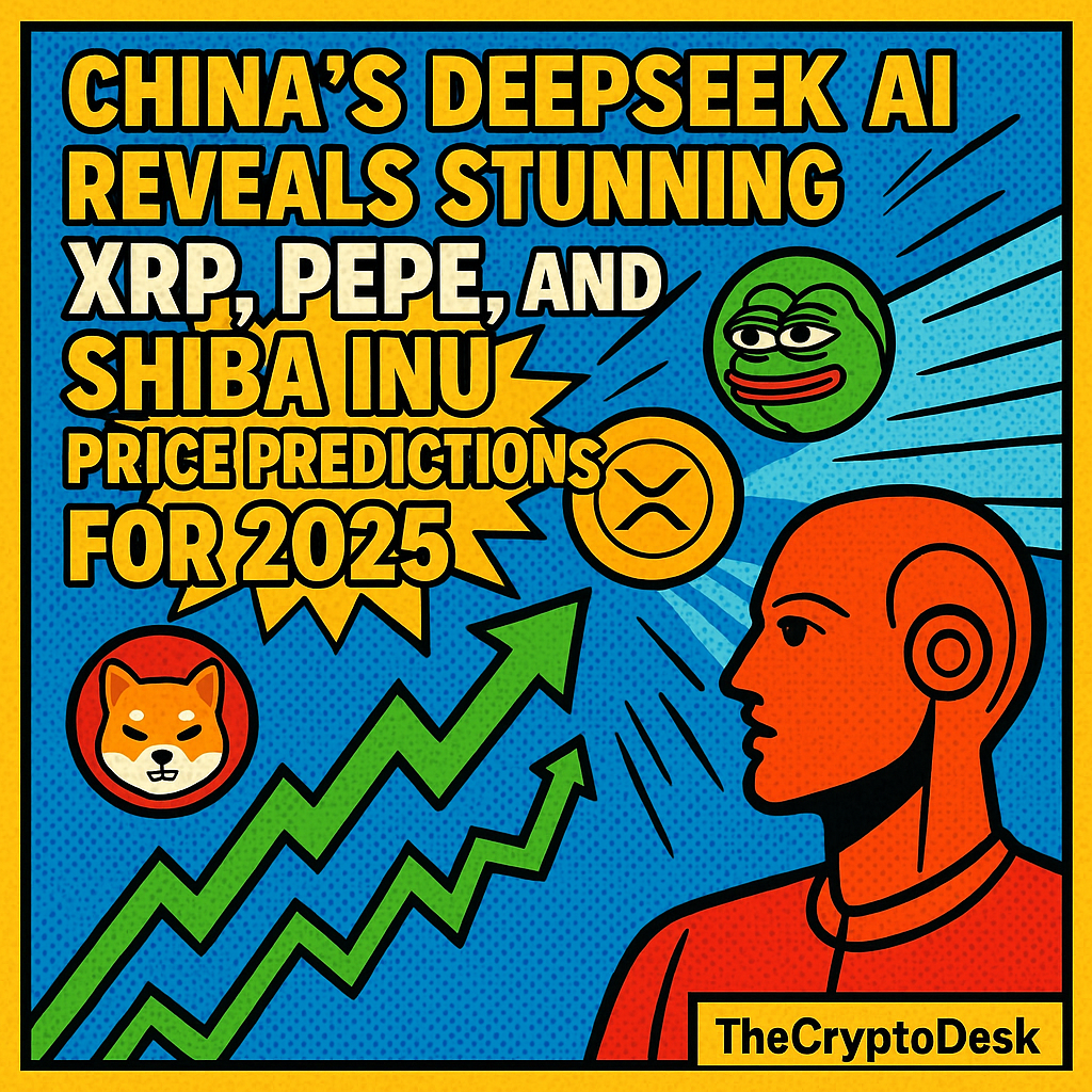Chinas DeepSeek AI Reveals Stunning XRP, Pepe, and Shiba Inu Price Predictions for 2025