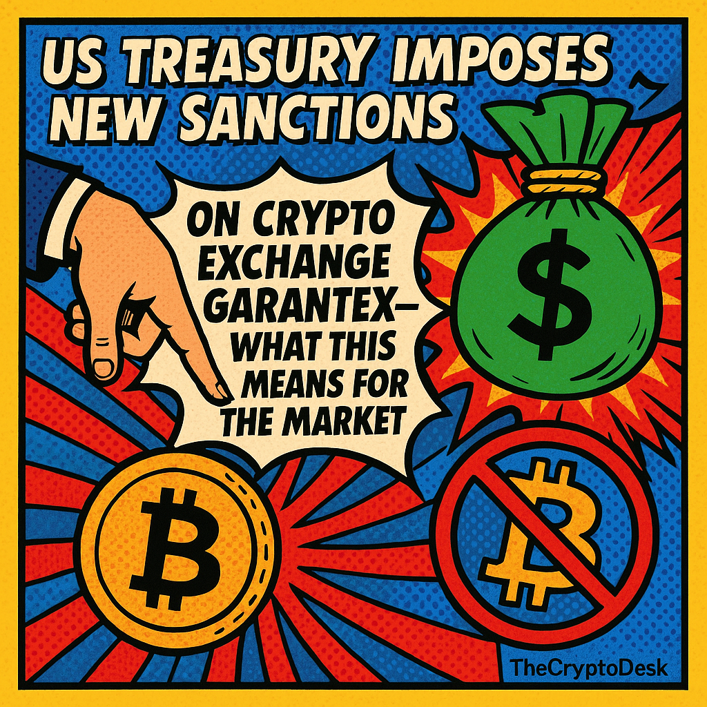 US Treasury Imposes New Sanctions on Crypto Exchange Garantex - What This Means for the Market