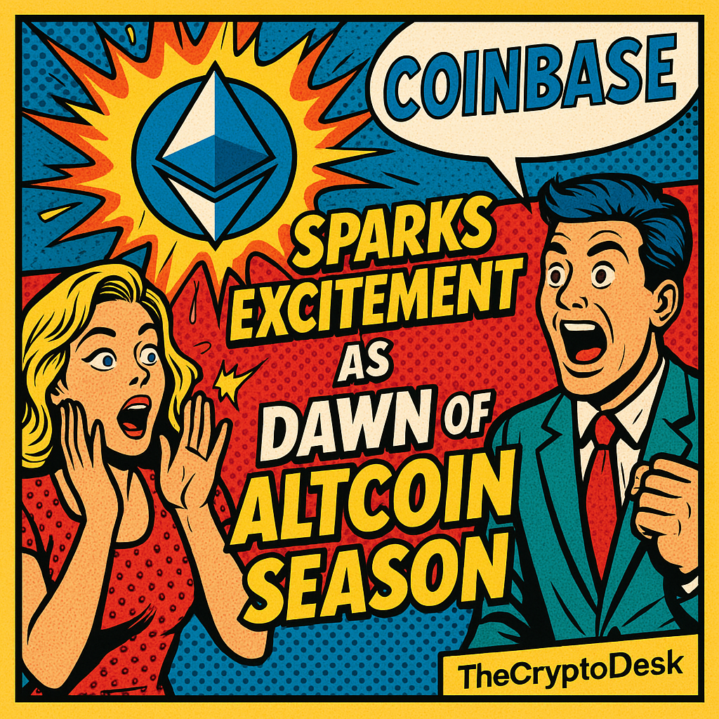 Ethereum Sparks Excitement as Coinbase Signals the Dawn of Altcoin Season