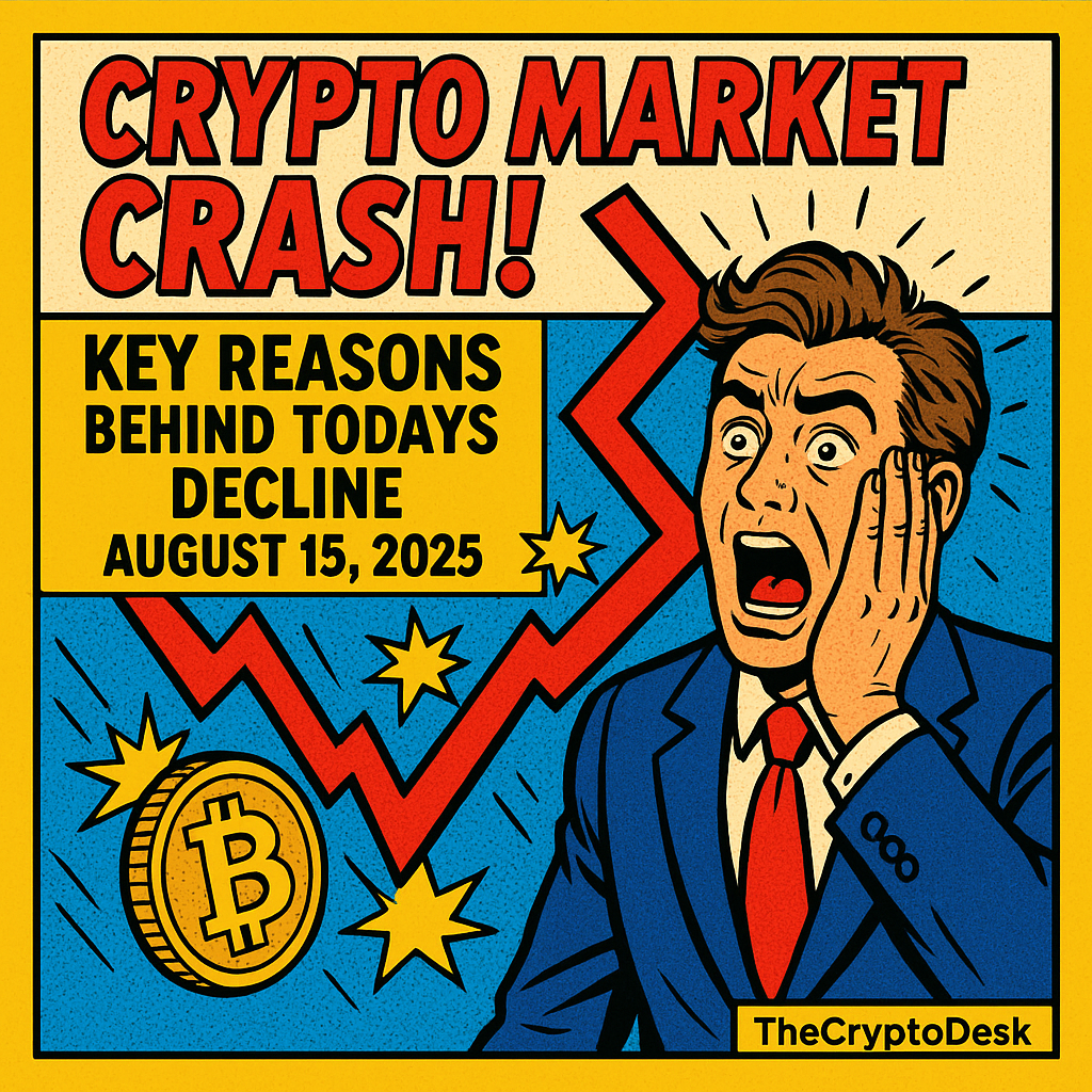 Crypto Market Crash: Key Reasons Behind Todays Decline - August 15, 2025