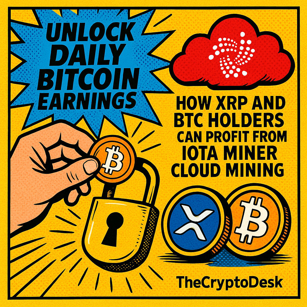 Unlock Daily Bitcoin Earnings: How XRP and BTC Holders Can Profit from IOTA Miner Cloud Mining