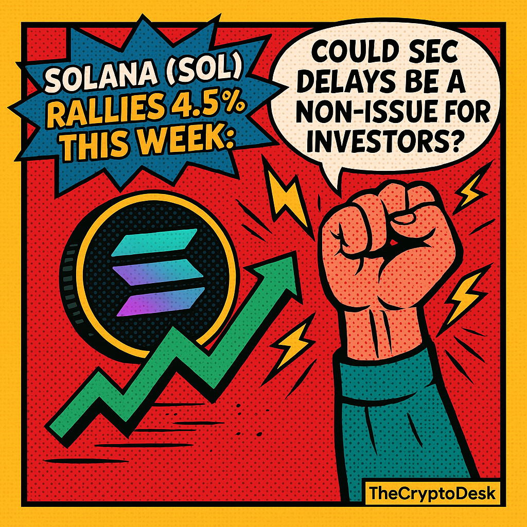 Solana (SOL) Rallies 4.5% This Week: Could SEC Delays Be a Non-Issue for Investors?