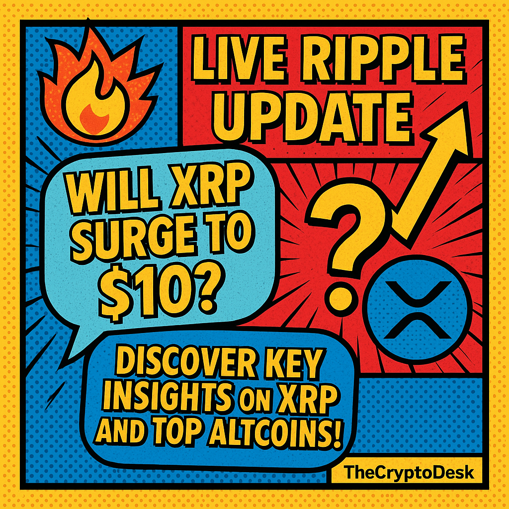 🔥 Live Ripple Update: Will XRP Surge to $10? Discover Key Insights on XRP and Top Altcoins!