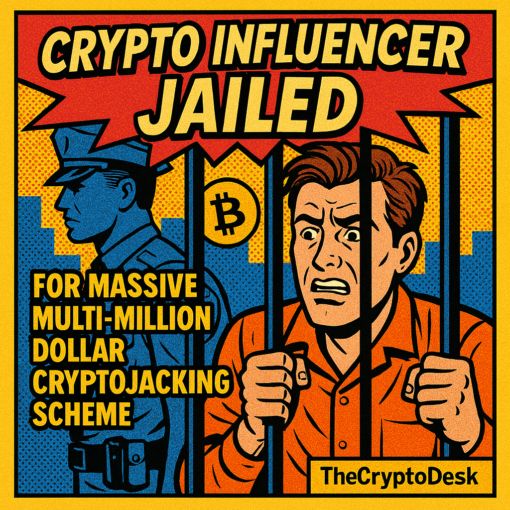 Crypto Influencer Jailed for Massive Multi-Million Dollar Cryptojacking Scheme