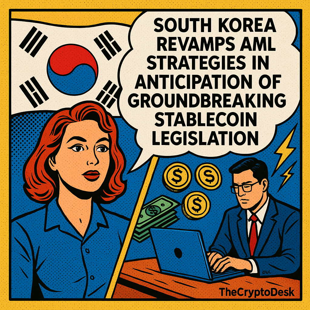 South Korea Revamps AML Strategies in Anticipation of Groundbreaking Stablecoin Legislation