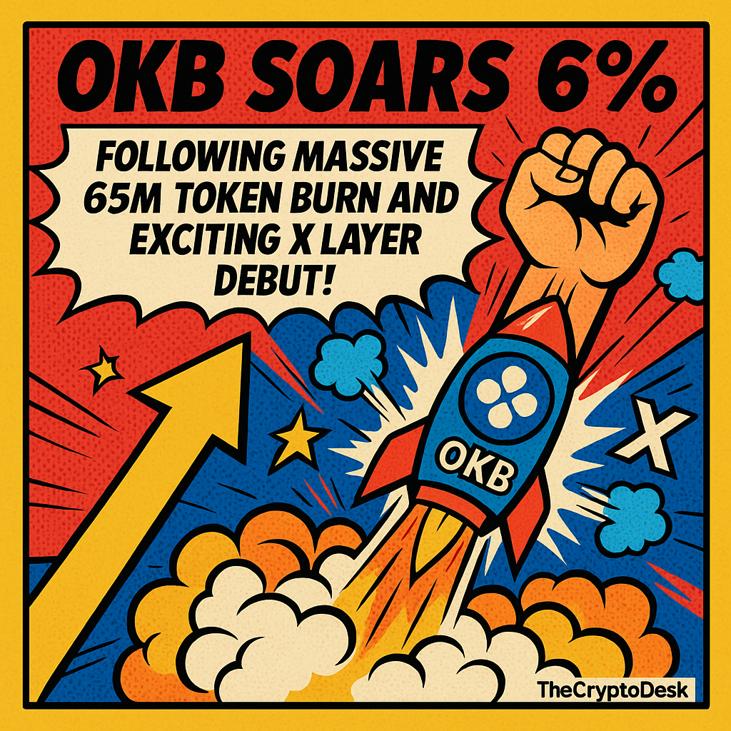 OKB Soars 6% Following Massive 65M Token Burn and Exciting X Layer Debut!