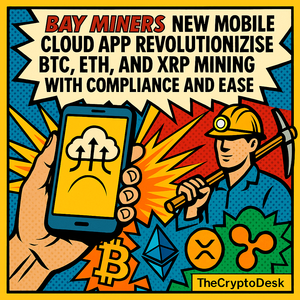 BAY Miners New Mobile Cloud App Revolutionizes BTC, ETH, and XRP Mining with Compliance and Ease