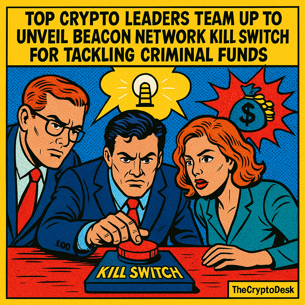 Top Crypto Leaders Team Up to Unveil Beacon Network Kill Switch for Tackling Criminal Funds