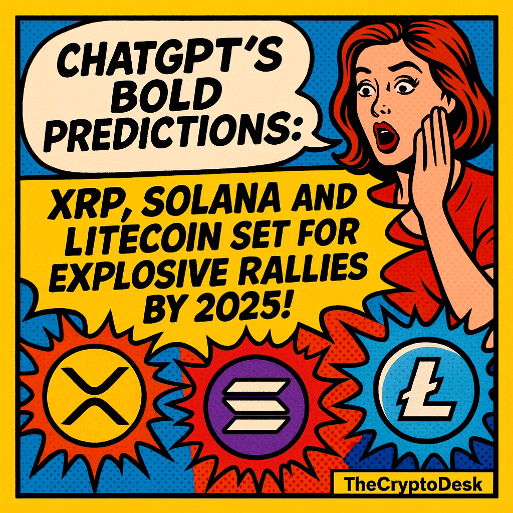 ChatGPTs Bold Predictions: XRP, Solana, and Litecoin Set for Explosive Rallies by 2025!