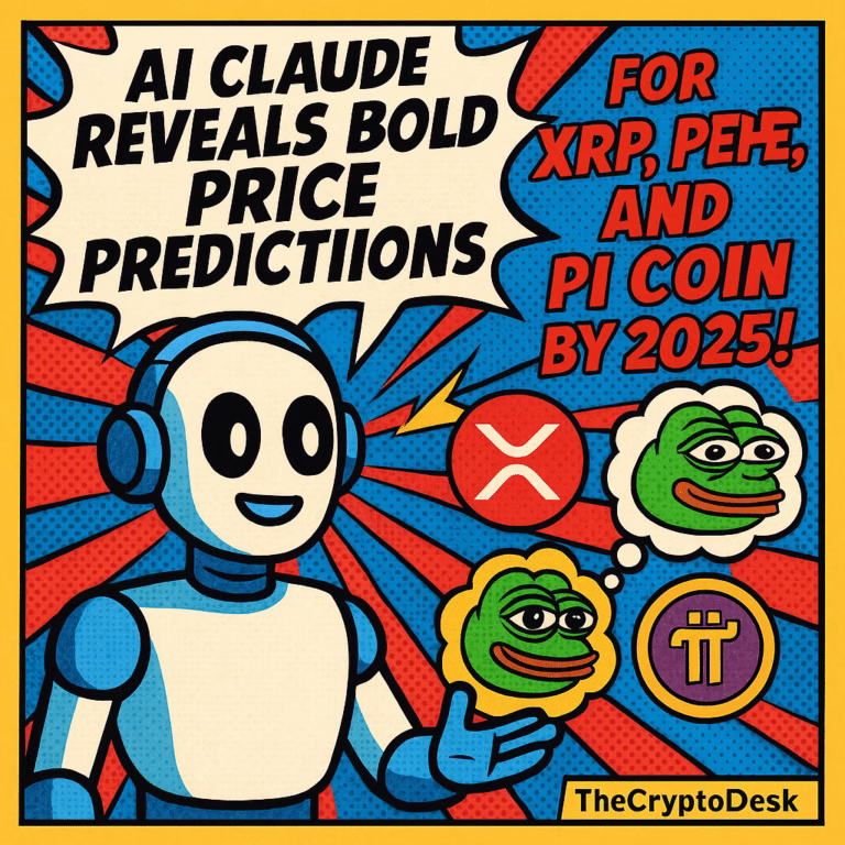 AI Claude Reveals Bold Price Predictions for XRP, Pepe, and Pi Coin by 2025!