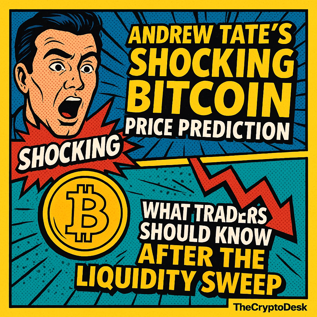 Andrew Tates Shocking Bitcoin Price Prediction: What Traders Should Know After the Liquidity Sweep