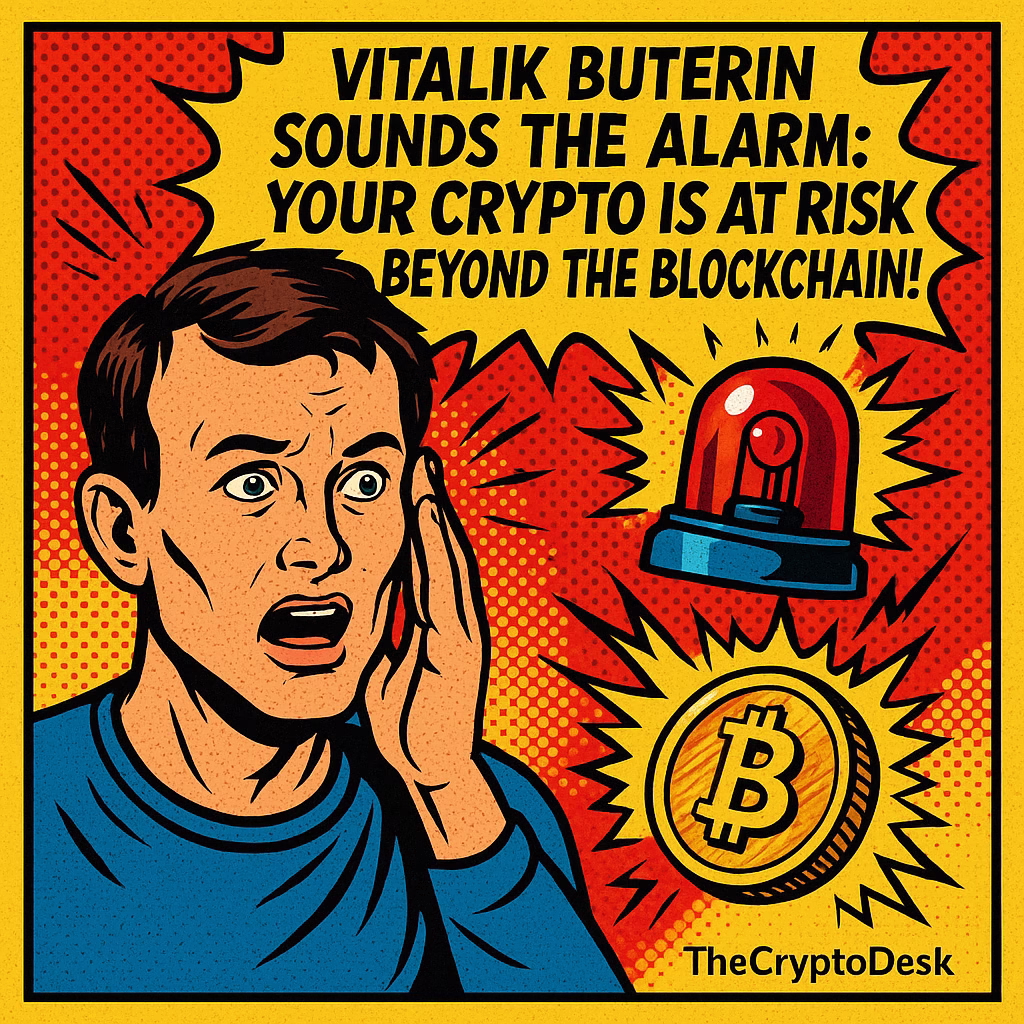 Vitalik Buterin Sounds the Alarm: Your Crypto is at Risk Beyond the Blockchain!