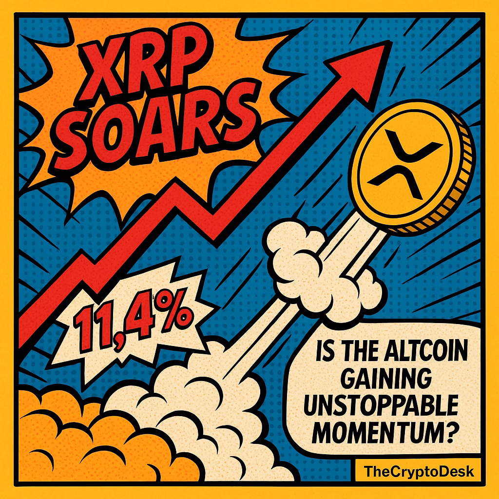 XRP Soars 11.4% This Week: Is the Altcoin Gaining Unstoppable Momentum?