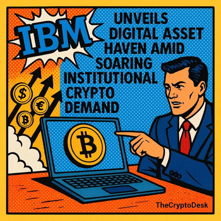 IBM Unveils Digital Asset Haven Amid Soaring Institutional Crypto Demand