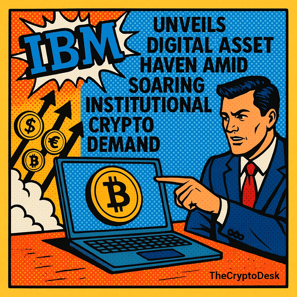 IBM Unveils Digital Asset Haven Amid Soaring Institutional Crypto Demand IBM Unveils Digital Asset Haven Amid Soaring Institutional Crypto Demand