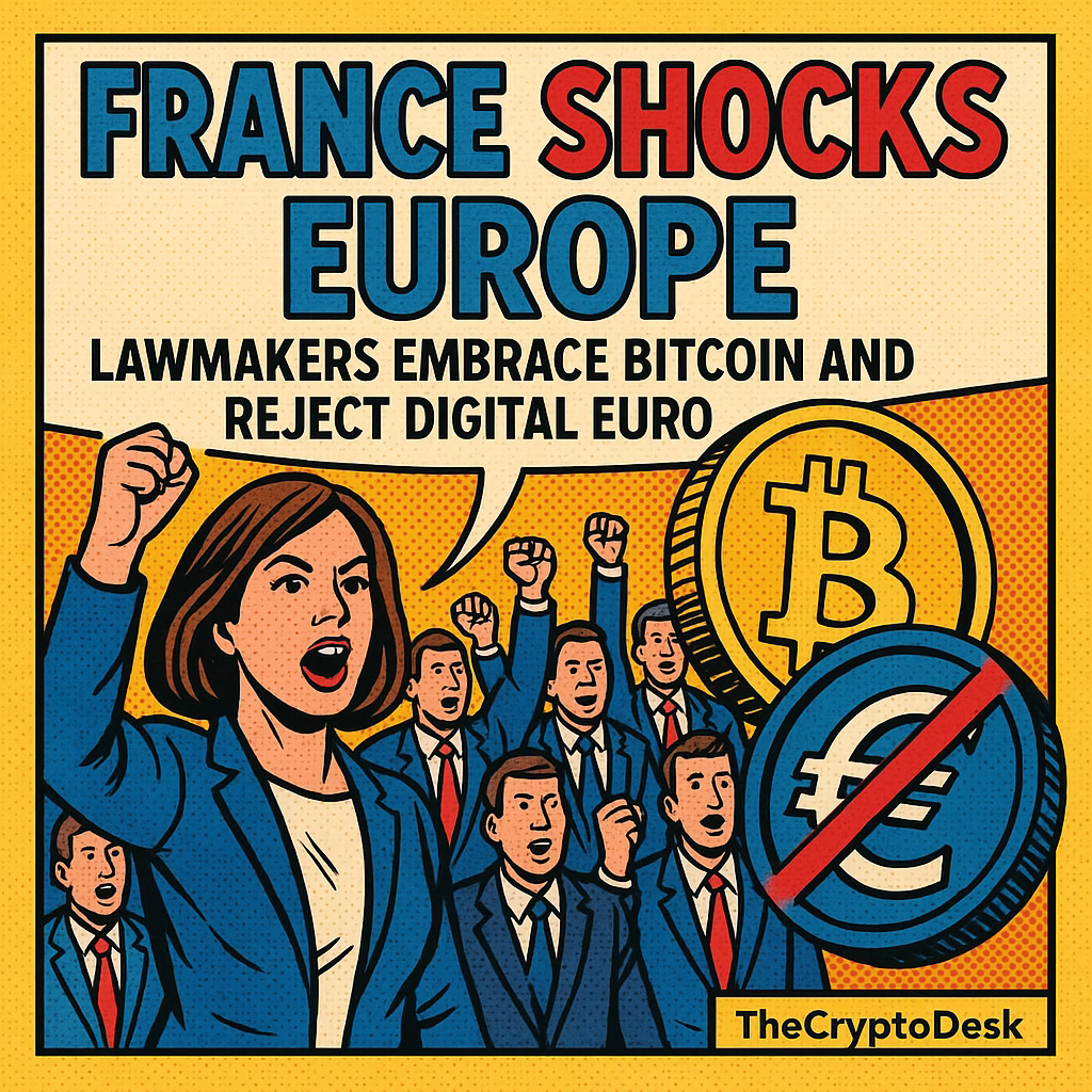 France Shocks Europe: Lawmakers Embrace Bitcoin and Reject Digital Euro