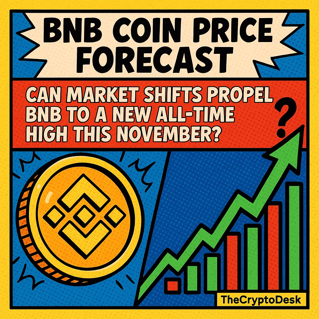BNB Coin Price Forecast: Can Market Shifts Propel BNB to a New All-Time High This November?