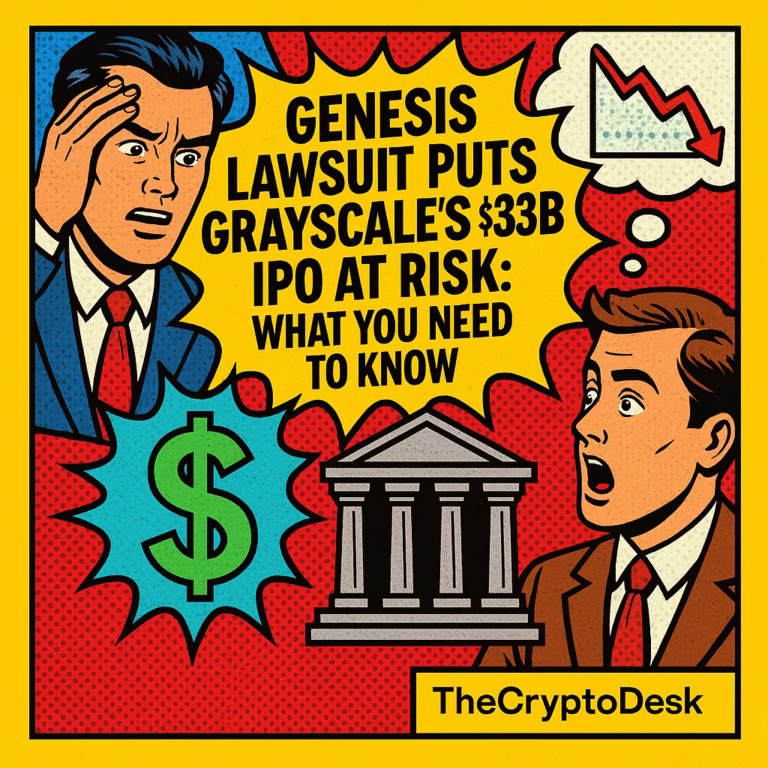 Genesis Lawsuit Puts Grayscales $33B IPO at Risk: What You Need to Know