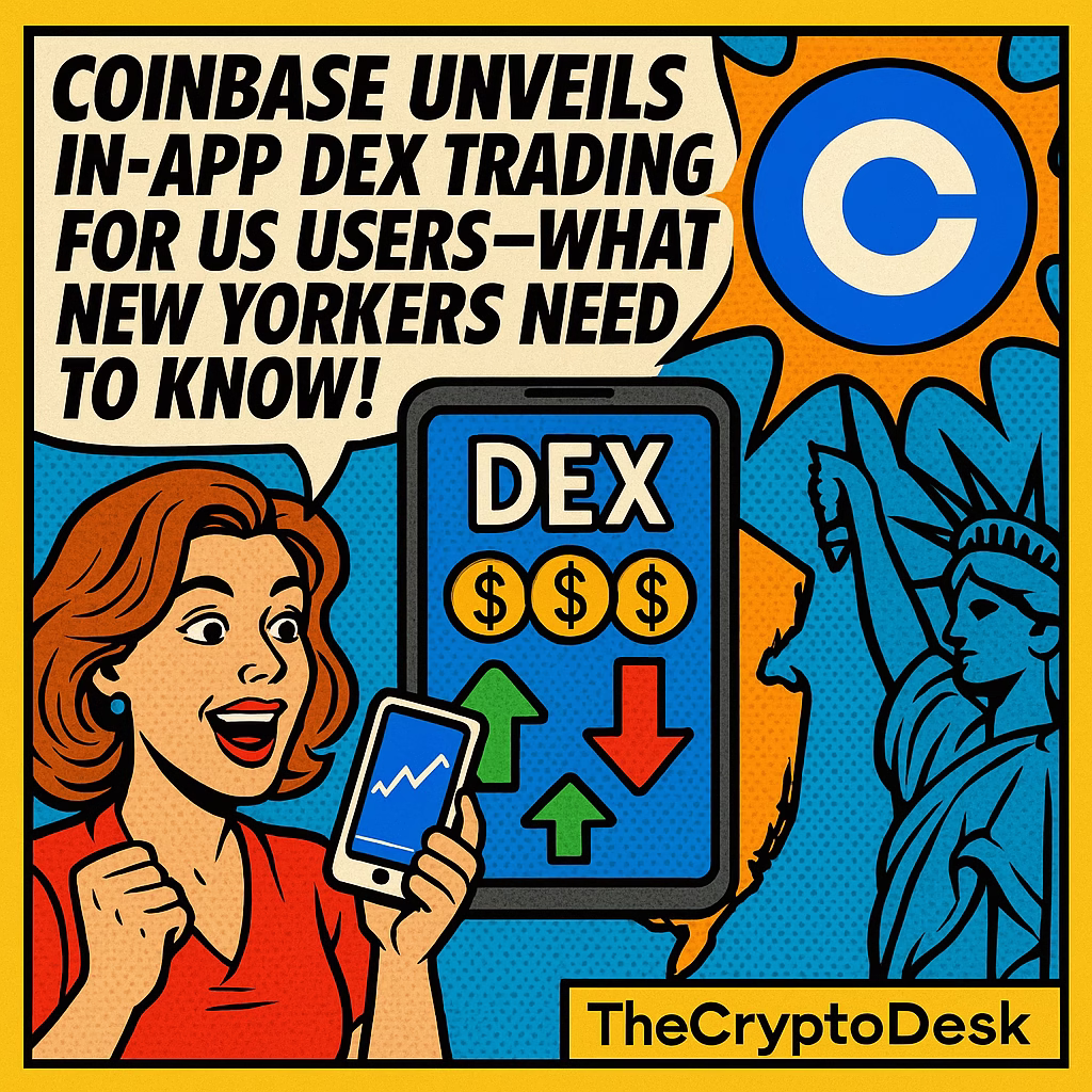 Coinbase Unveils In-App DEX Trading for US Users—What New Yorkers Need to Know!