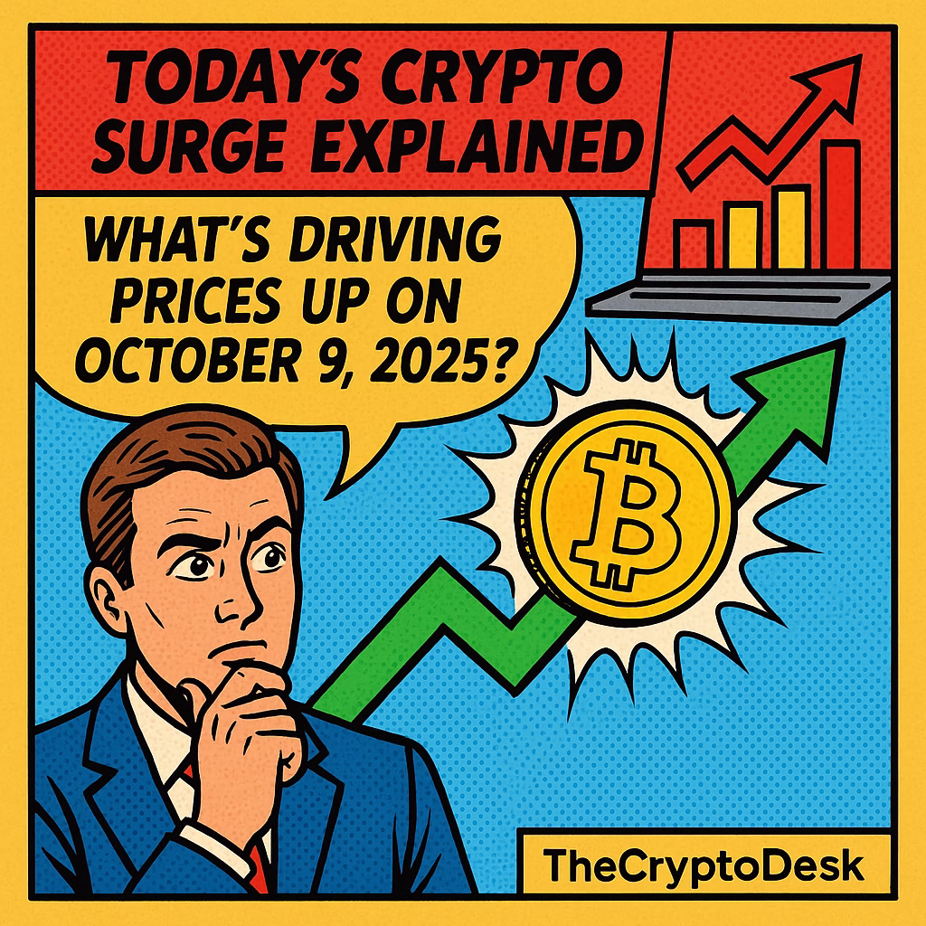 Todays Crypto Surge Explained: Whats Driving Prices Up on October 9, 2025?