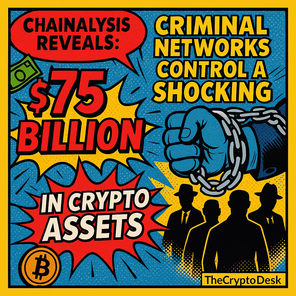 Chainalysis Reveals: Criminal Networks Control a Shocking $75 Billion in Crypto Assets