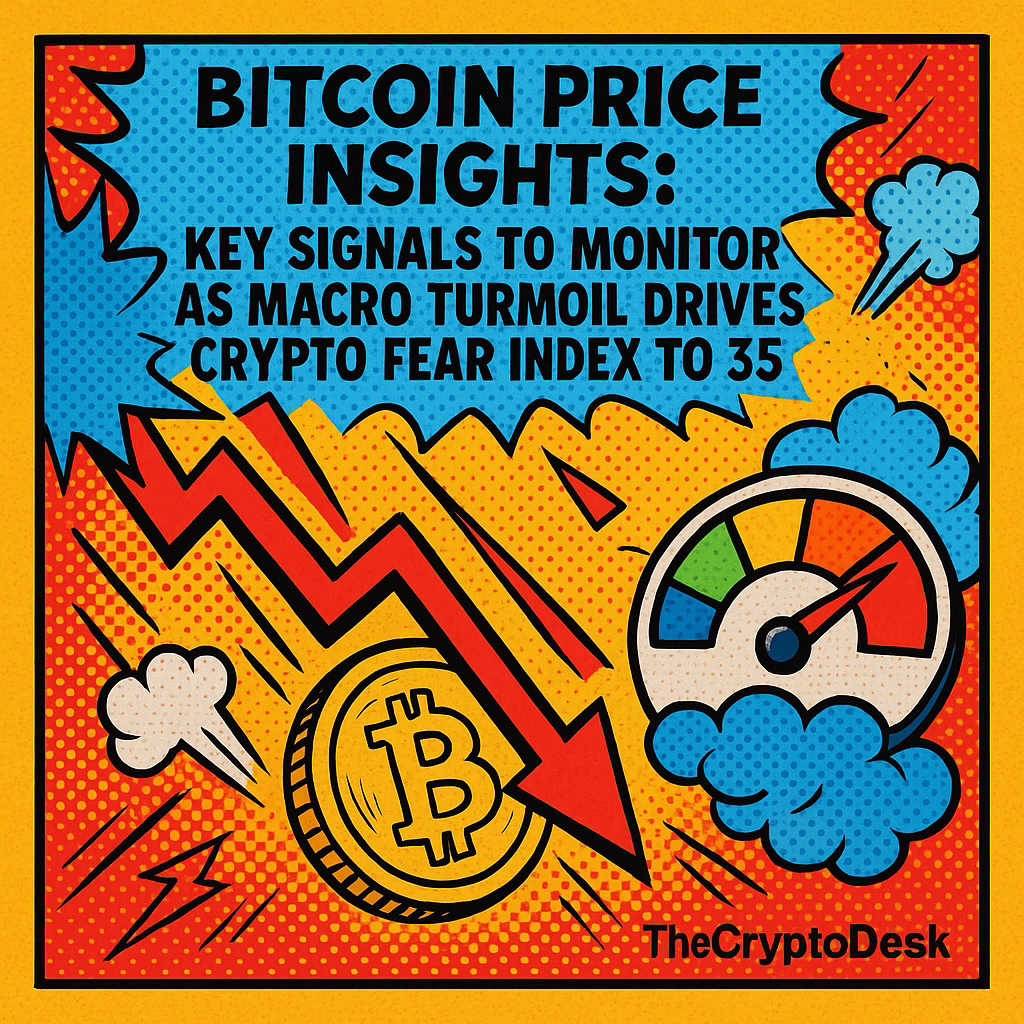 Bitcoin Price Insights: Key Signals to Monitor as Macro Turmoil Drives Crypto Fear Index to 35