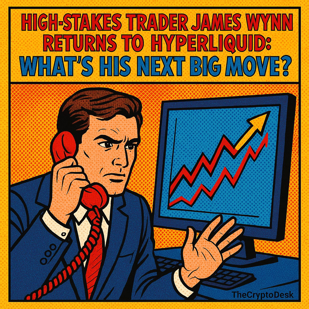 High-Stakes Trader James Wynn Returns to Hyperliquid: Whats His Next Big Move?