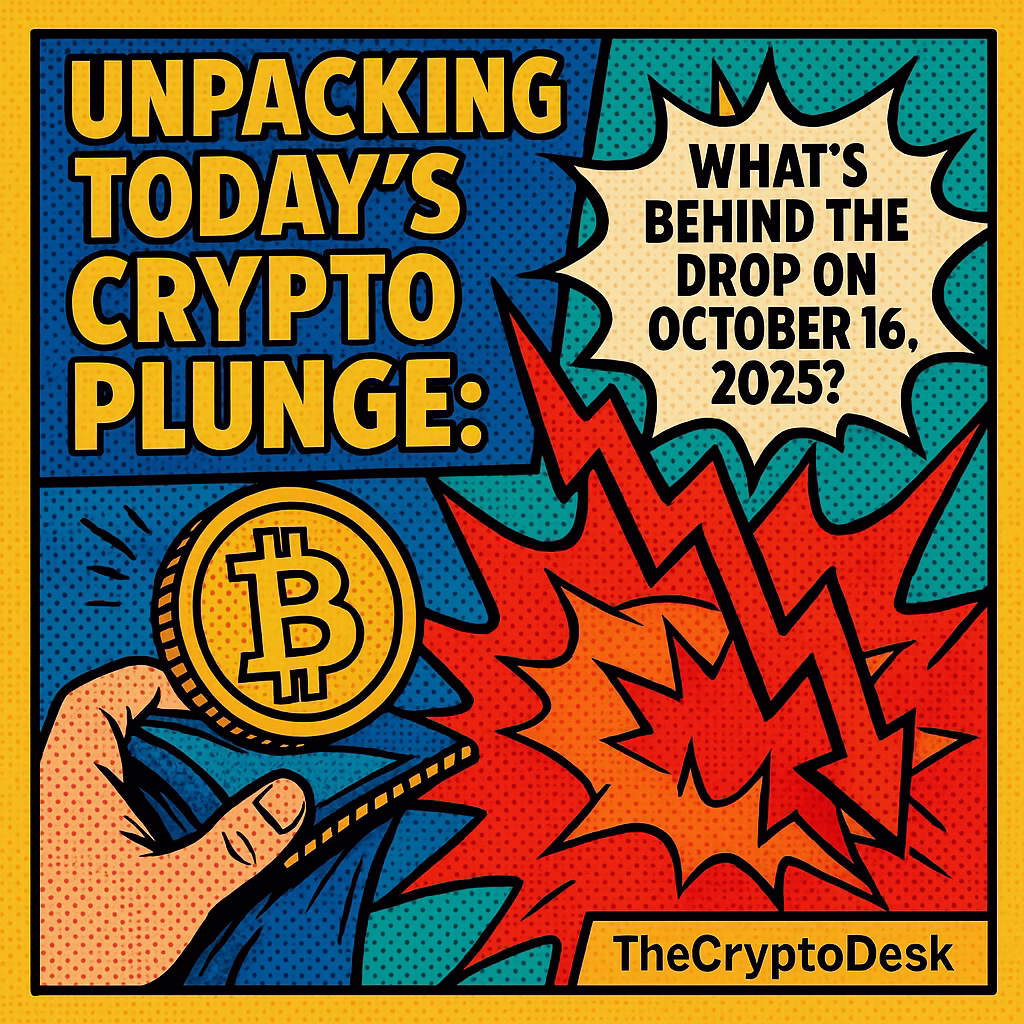 Unpacking Todays Crypto Plunge: Whats Behind the Drop on October 16, 2025?