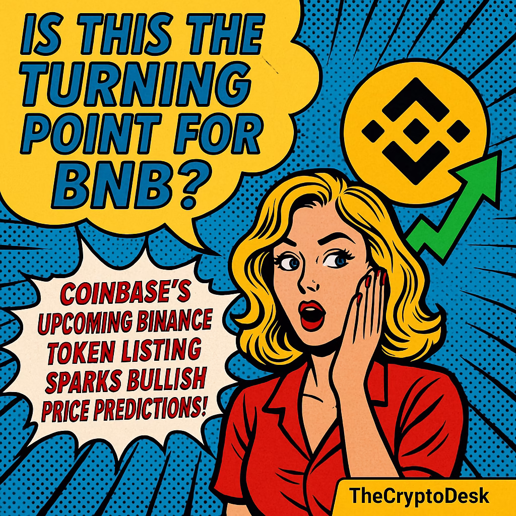 Is This the Turning Point for BNB? Coinbases Upcoming Binance Token Listing Sparks Bullish Price Predictions!