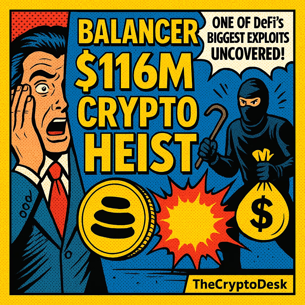 Balancers $116M Crypto Heist: One of DeFis Biggest Exploits Uncovered!