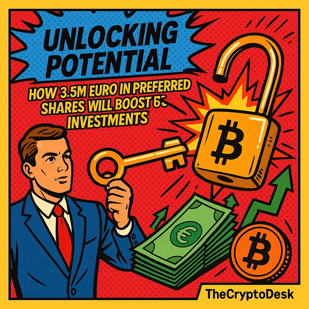 Unlocking Potential: How 3.5M Euro in Preferred Shares Will Boost BTC Investments
