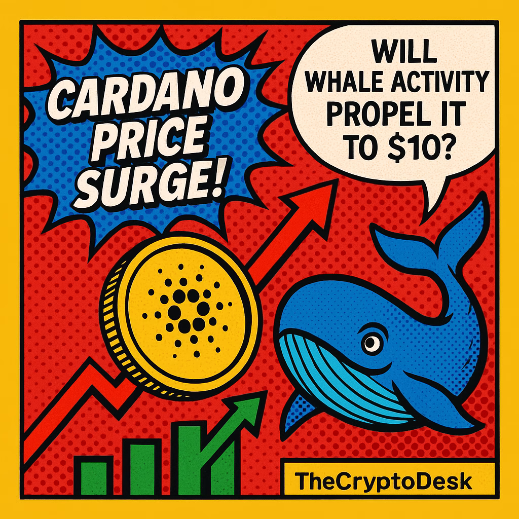 Cardano (ADA) Price Surge: Will Whale Activity Propel It to $10?