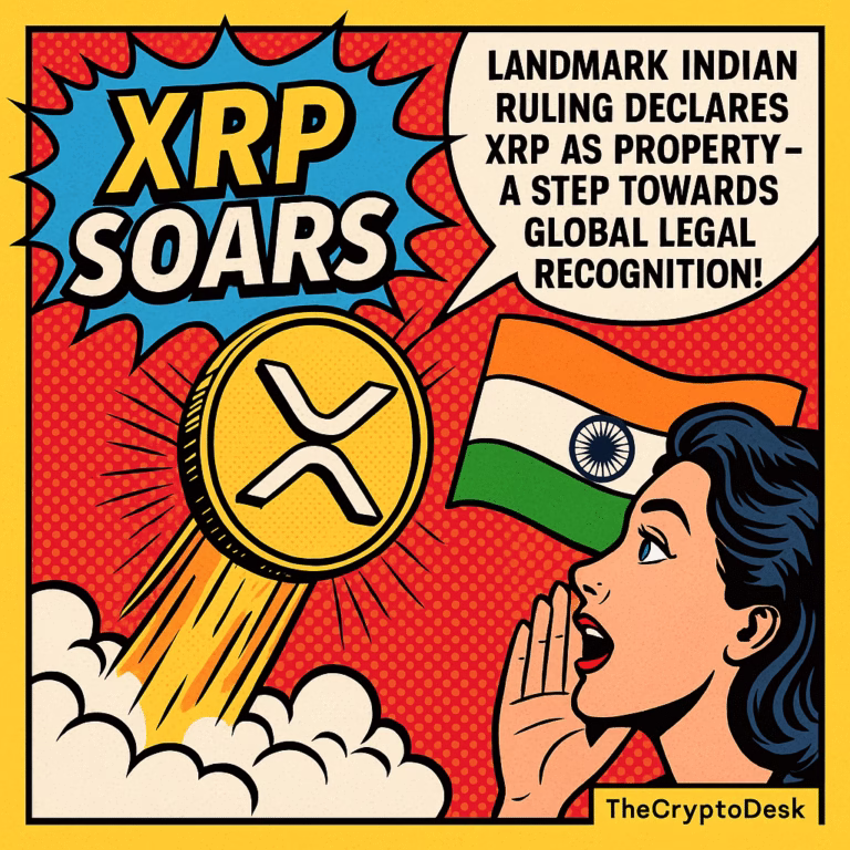 XRP Soars: Landmark Indian Ruling Declares XRP as Property – A Step Towards Global Legal Recognition!