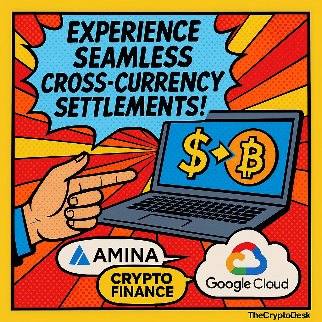 Experience Seamless Cross-Currency Settlements: AMINA Bank and Crypto Finance Showcase Real-Time Solutions on Google Cloud