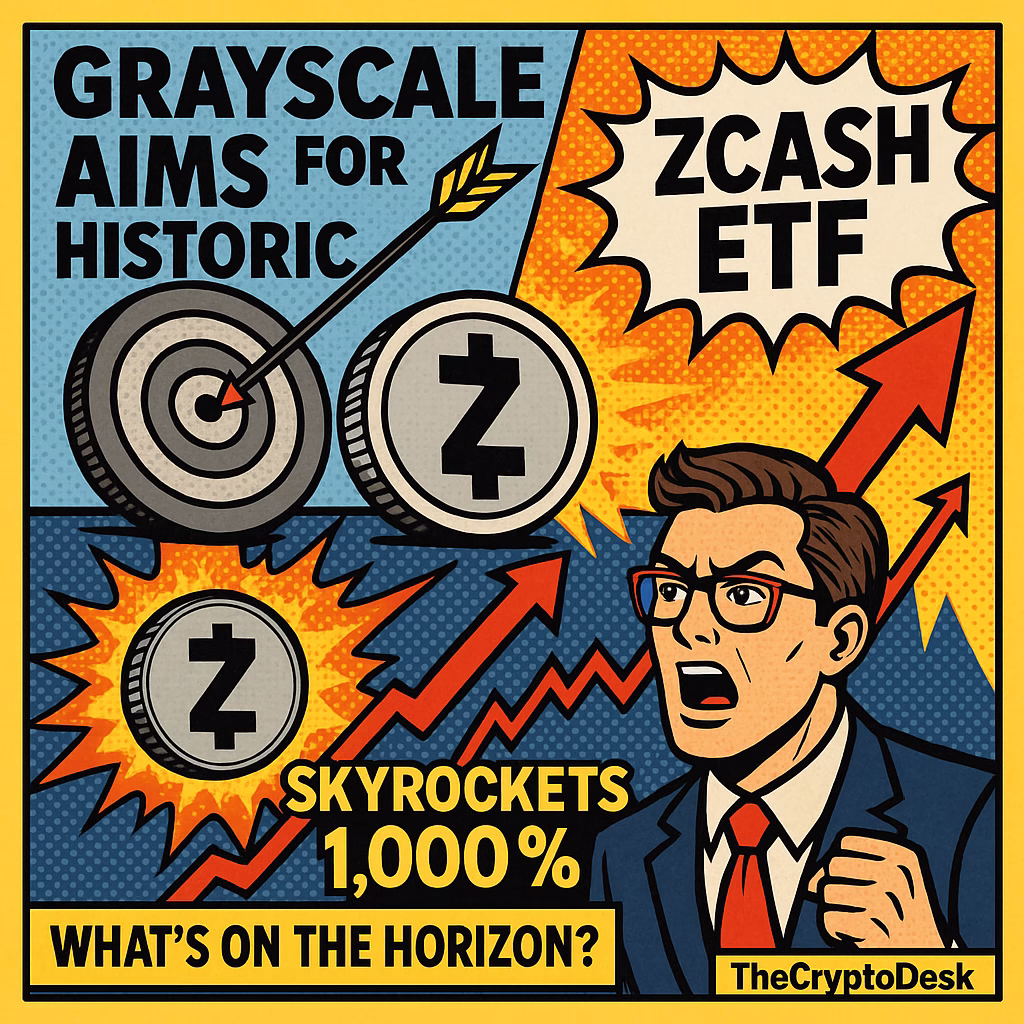 Grayscale Aims for Historic Zcash ETF as Privacy Coin Skyrockets 1,000% – Whats on the Horizon?