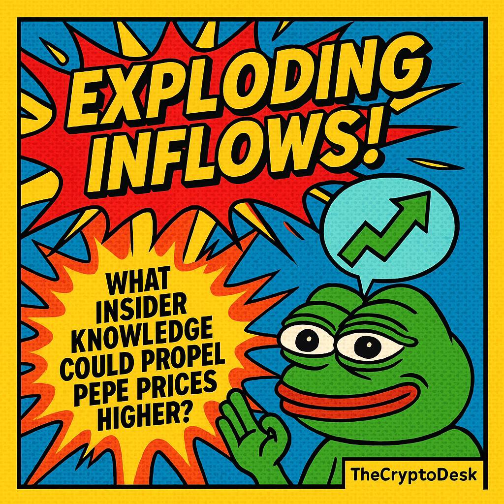 Exploding Inflows: What Insider Knowledge Could Propel Pepe Prices Higher? Exploding Inflows: What Insider Knowledge Could Propel Pepe Prices Higher?