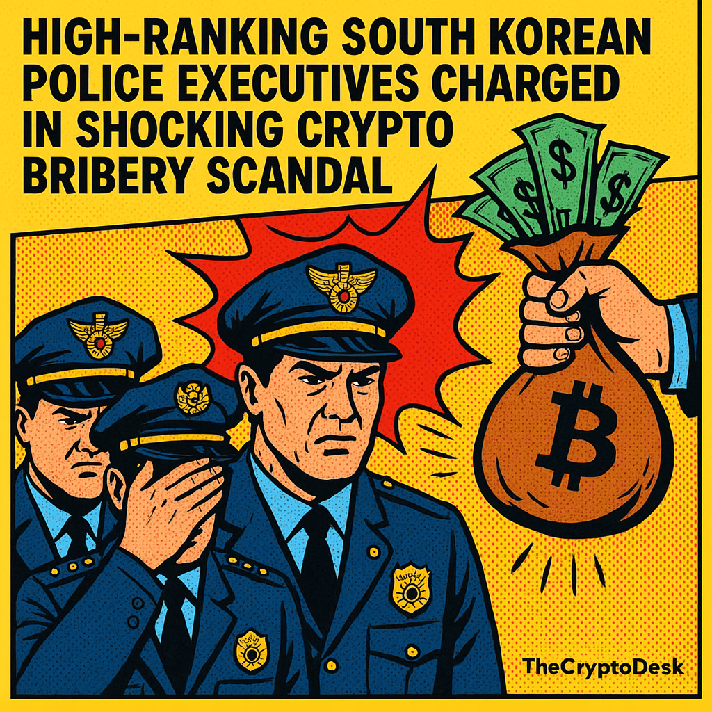 High-Ranking South Korean Police Executives Charged in Shocking Crypto Bribery Scandal