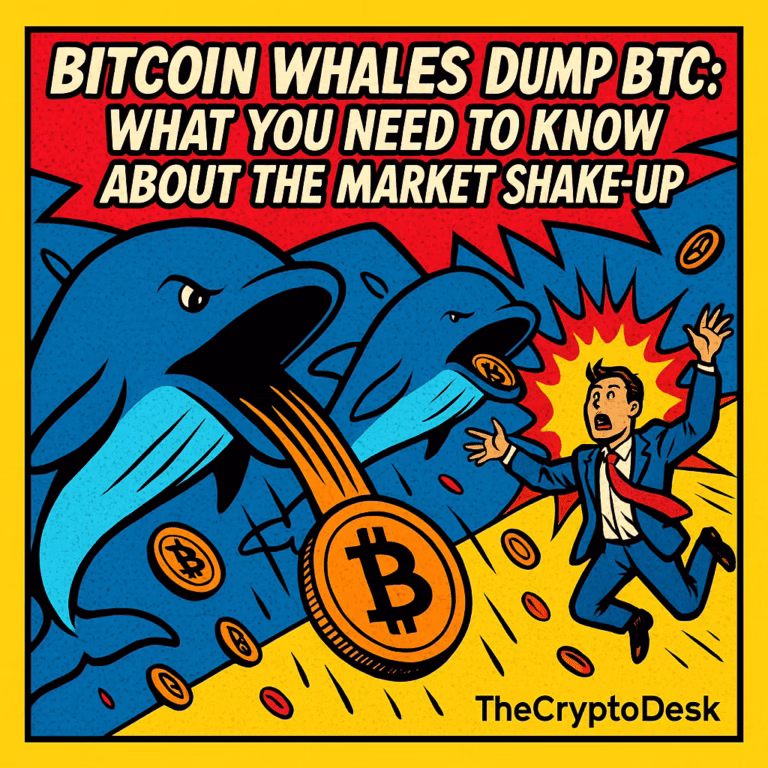 Bitcoin Whales Dump BTC: What You Need to Know About the Market Shake-Up